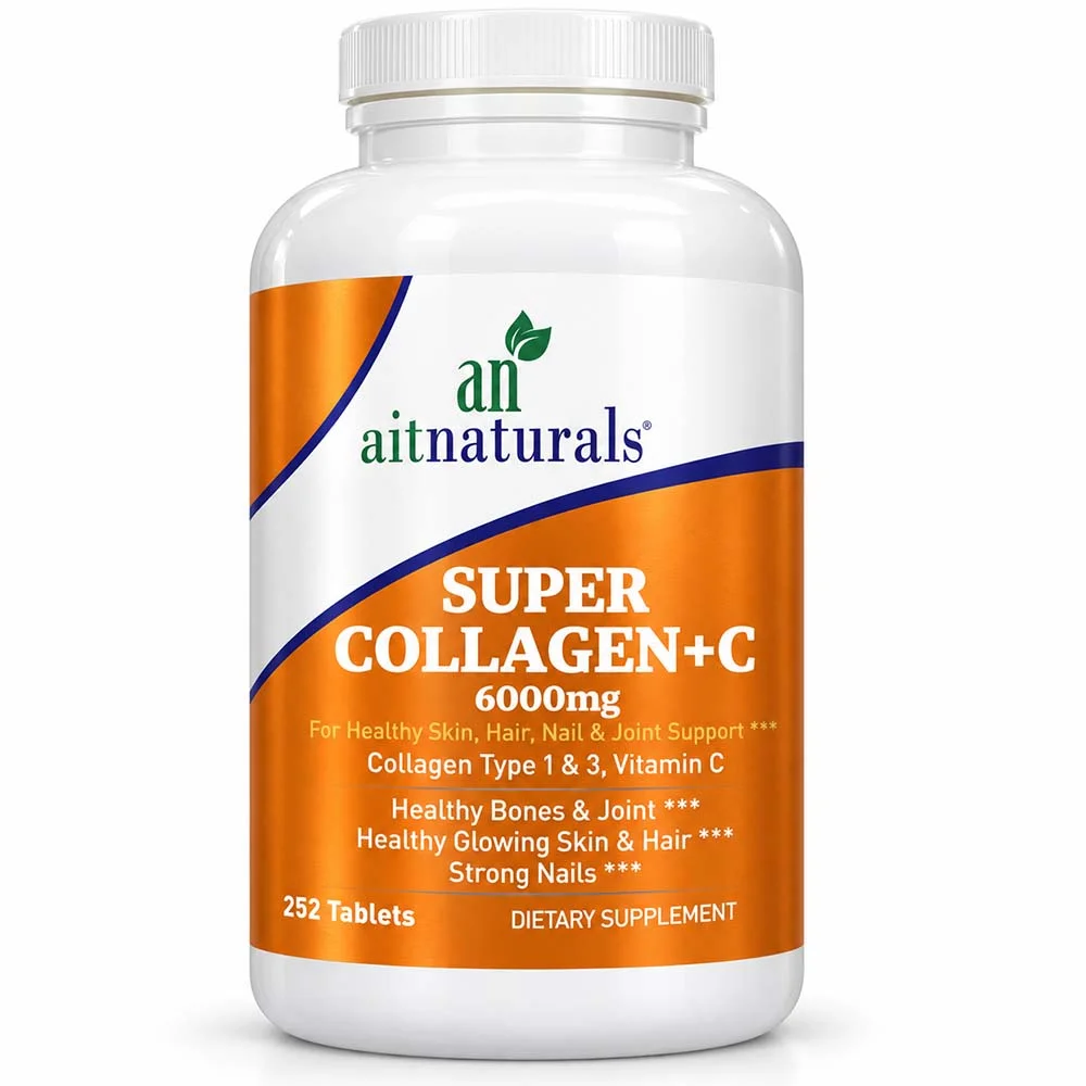 Super Collagen + Vitamin C – 252 Tablets