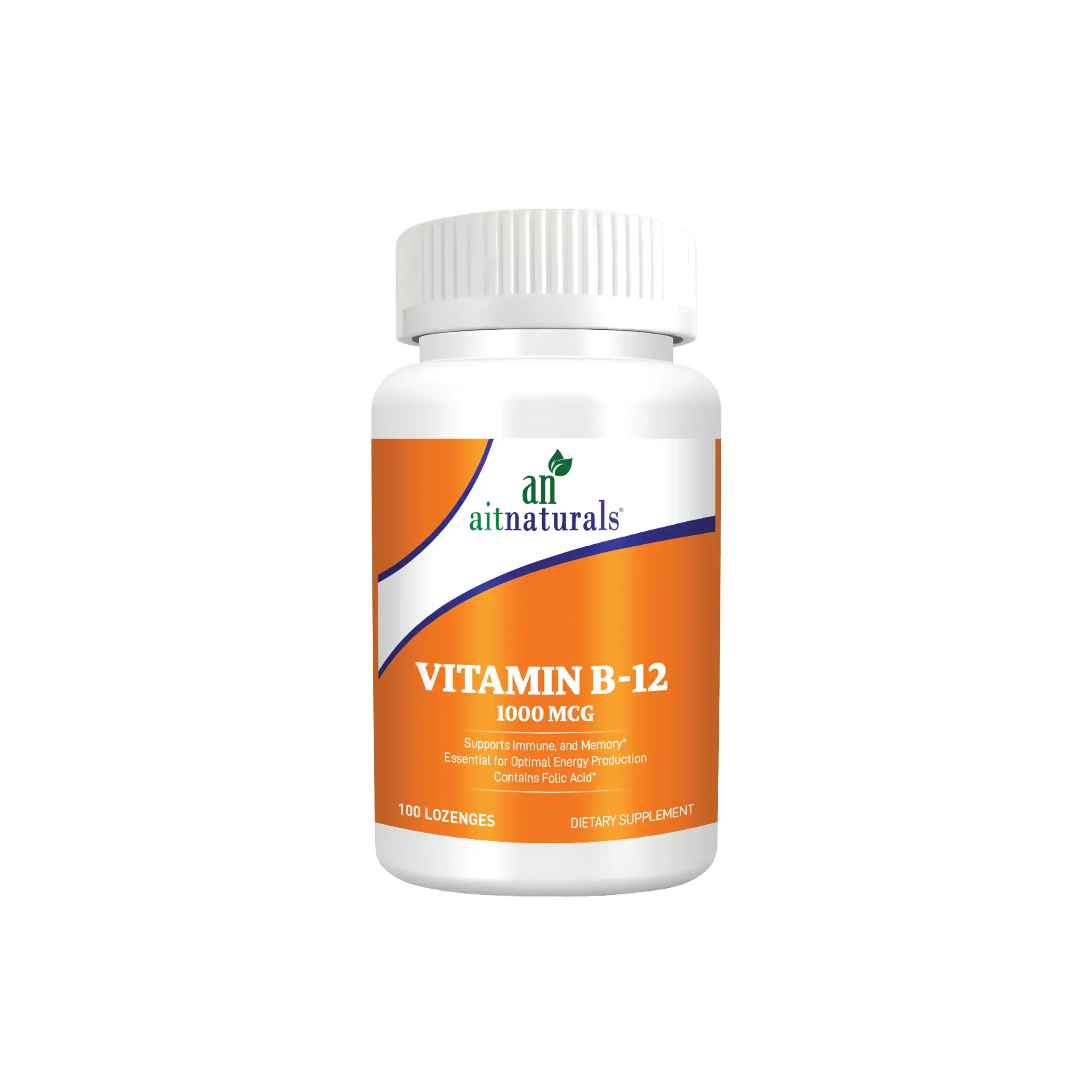 Aitnaturals Vitamin B12 1000mcg 100 Lozenges